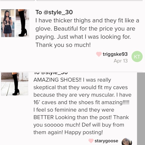 💥 RESTOCK 💥Thigh-high boots - Picture 5 of 6